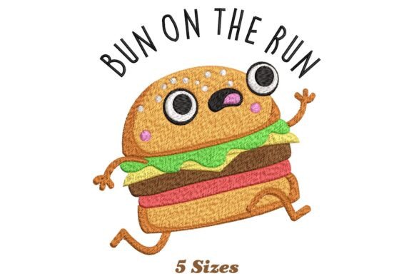 Bun on the Run Funny Burger: A Craft Fair Must-Have?