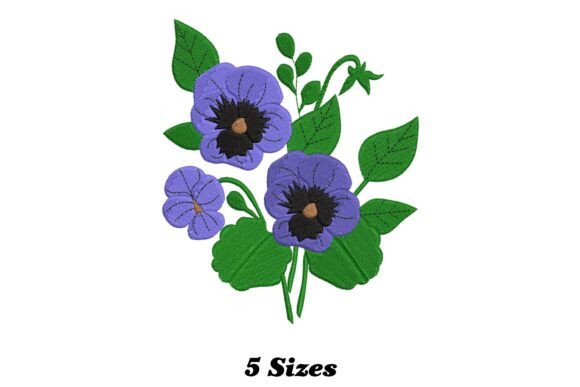 Charming Pansy Blossom: A Designer’s Review for Boutique Sweatshirt Embellishment