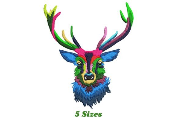 Colorful Deer: A Designer’s Review for Boutique Apparel Embroidery