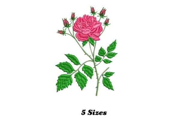 h1>Beautiful Pink Rose Embroidery Design Review