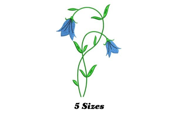 Harebell Flower: A Seasonal Embroidery Design Review