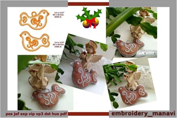 In the Hoop Tree Toy Bird: A Festive Embroidery Pick for Holiday Crafts