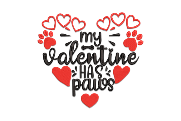 My Valentine Has Paws: A Seasonal Embroidery Design Review
