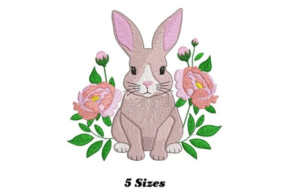 Rabbit with Flower