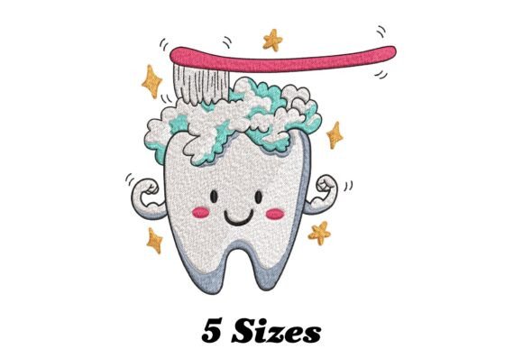 Reviewing Tooth and Brush: A Quirky Embroidery Design