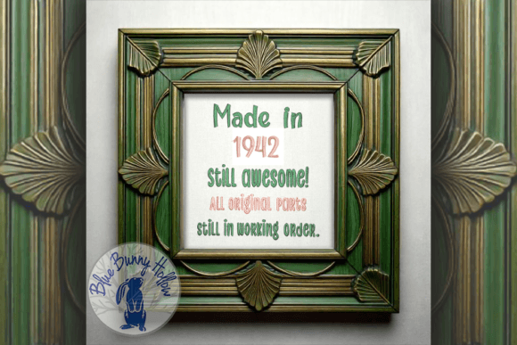 Still Awesome 1940s: A Nostalgic Embroidery Pick for Holiday Crafts