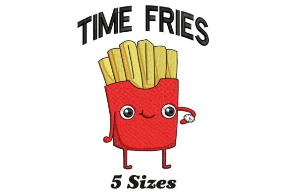 Time Fries Funny French Fries: A Playful Touch for Boutique Apparel