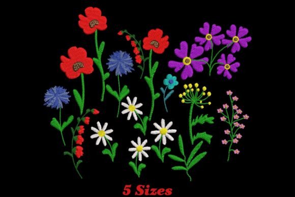 Whimsical Wildflowers: A Playful Touch for Craft Fair Favorites